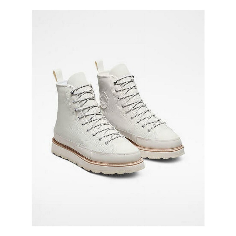 Converse Chuck Taylor Crafted Leather Terrain Boot in Egret 173212C 9.5 - Picture 2 of 10